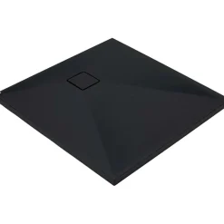 Piatto doccia granito Idrostile Puerto Padre 80x80 cm nero