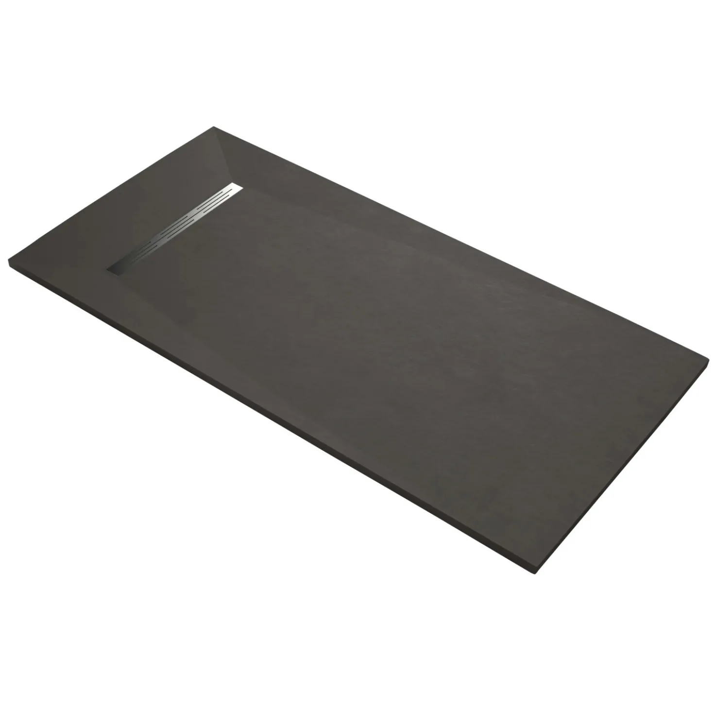 Piatto doccia in marmoresina Advance 80x120 cm nero