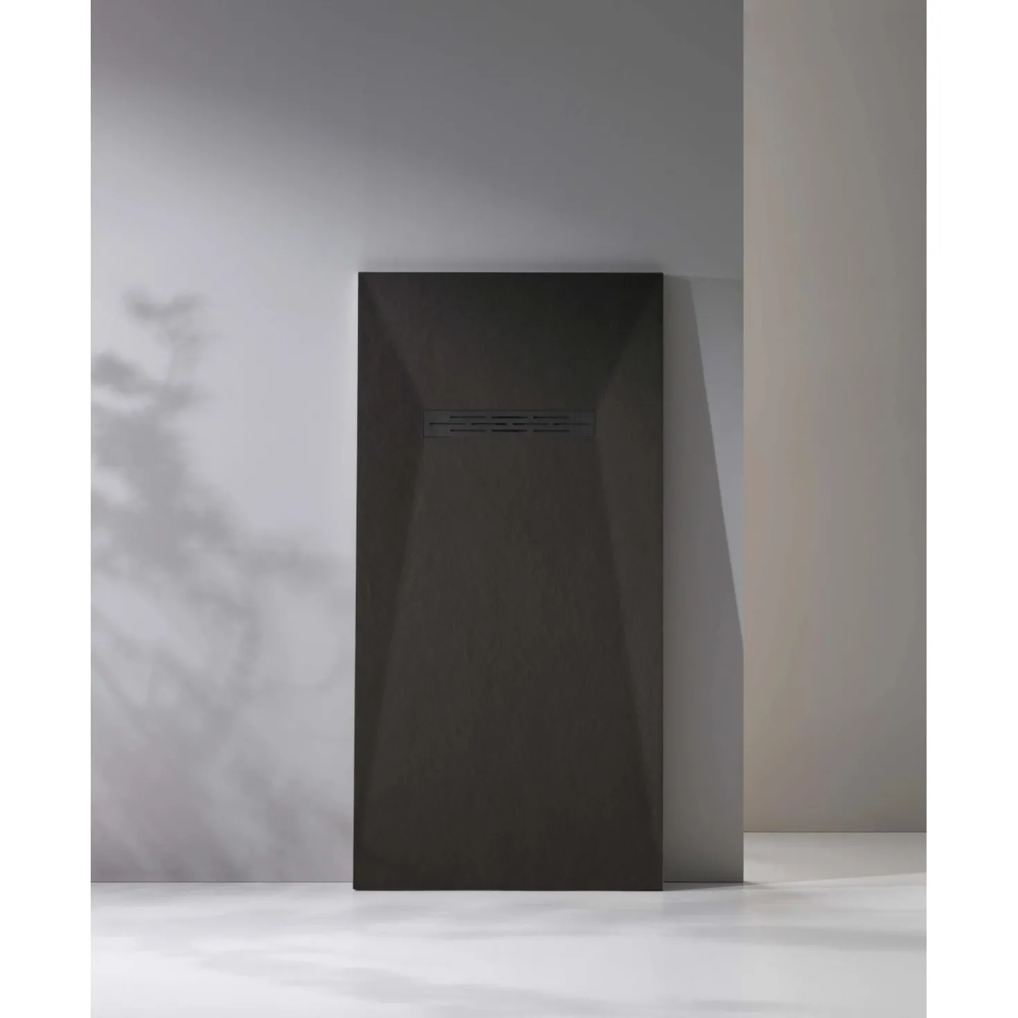 Piatto doccia in marmoresina Advance 80x120 cm nero