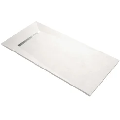 Piatto doccia in marmoresina Advance 80x80 cm bianco