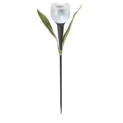 Picchetto solare fiore bianco 4lm 1.0k