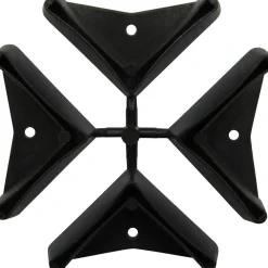 Piedini per scaffalatura sciolta 3,5x3,5 cm