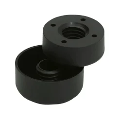 Piedino livellatore plastica nero