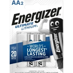 Pila al litio Energizer Ultimate AA Mignon 2 pz