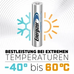Pila al litio Energizer ULTIMATE AAA Micro 4 pz