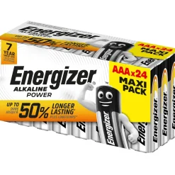 Pila alcalina Energizer ALK POWER AAA Micro 24 pz