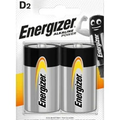 Pila alcalina Energizer ALK POWER D Mono 2 pz