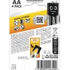 Pila alcalina Energizer ALK POWER AA Mignon 4 pz