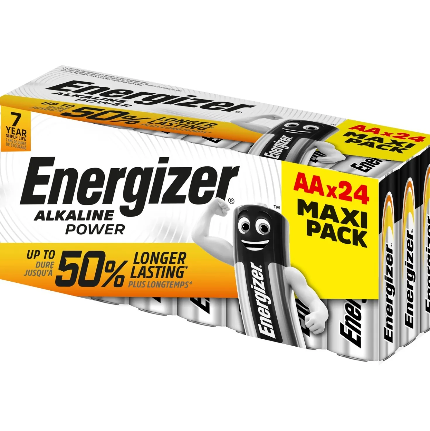 Pila alcalina Energizer ALK POWER Mignon AA 24 pz