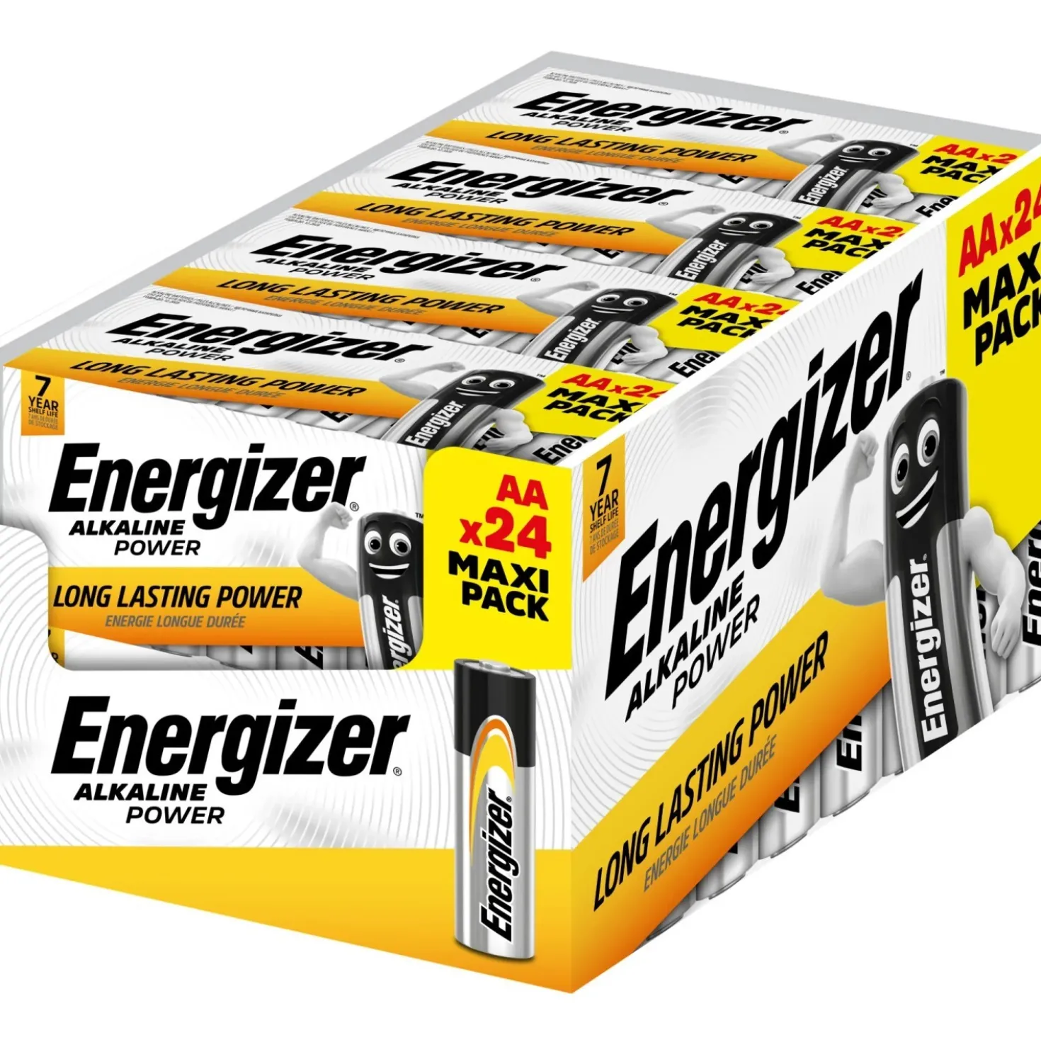 Pila alcalina Energizer ALK POWER Mignon AA 24 pz