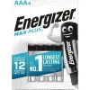 Pila alcalina Energizer MAX PLUS ALK AAA 4 pz