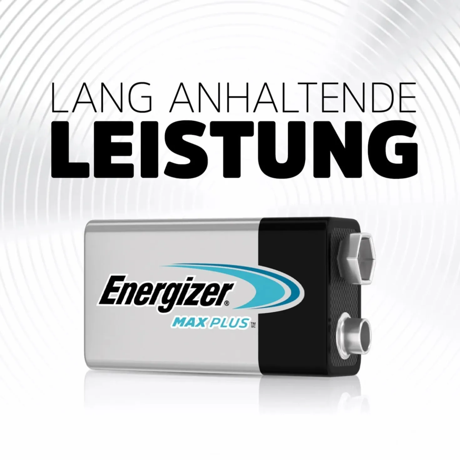 Pila alcalina Energizer MAX PLUS ALK 9V E-Block 1 pz