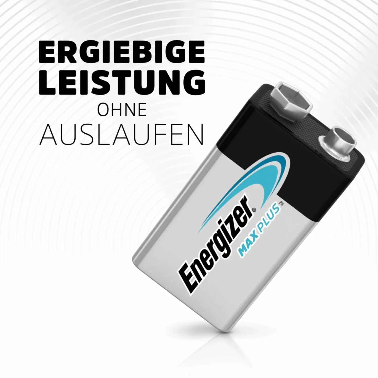 Pila alcalina Energizer MAX PLUS ALK 9V E-Block 1 pz