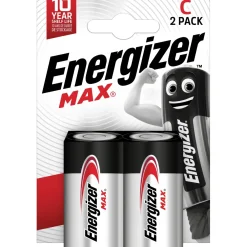 Pila alcalina Energizer MAX ALK C Baby 2 pz