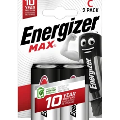 Pila alcalina Energizer MAX ALK C Baby 2 pz