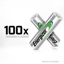 Pila ricaricabile Energizer EXTREME RECH AA Stilo 4 pz