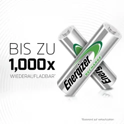 Pila ricaricabile Energizer POWER PLUS RECH AA stilo 4 pz