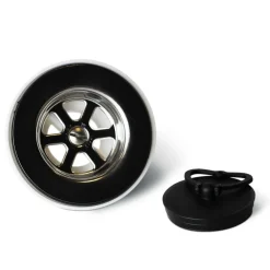Piletta in acciaio cromato Pil Lv C Ø 8 cm 44 mm (1 3/4")