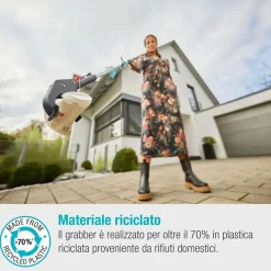 Pinza da giardino Gardena 4 in 1 per raccolta rifiuti 94,5 cm