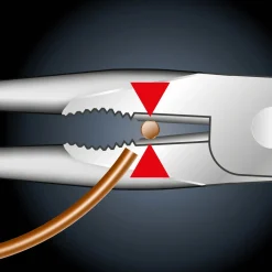 Pinza per tagliare con ganasce inglesi LUX-TOOLS Professional 20 cm