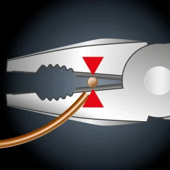 Pinza universale LUX-TOOLS PRO 180 mm impugnatura 3K