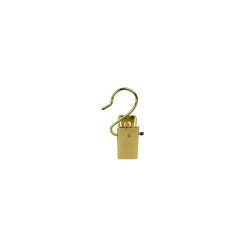 Pinze per tende con gancio per astine ottonata 8 pz
