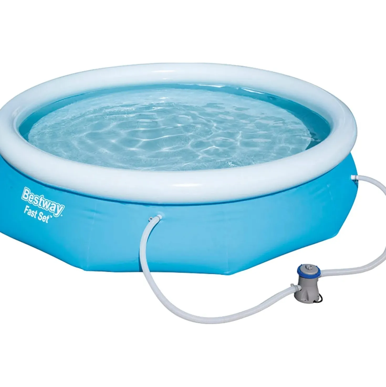 Piscina Bestway Fast Set con pompa filtro a cartuccia Ø 305 cm X 76 cm