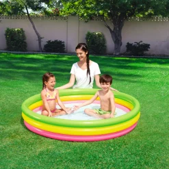 Piscina fuori terra gonfiabile Bestway 3 anelli Ø 152 cm x 30 cm