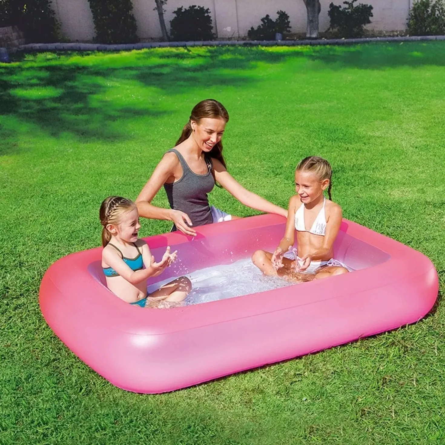 Piscina fuori terra gonfiabile Bestway Aquababe 165x104x25 cm colori assortiti