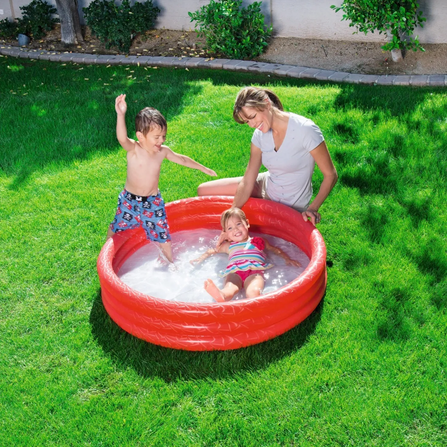 Piscina fuori terra gonfiabile Bestway Baby Ø 122x25 cm colori assortiti