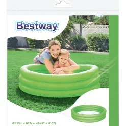Piscina fuori terra gonfiabile Bestway Baby Ø 122x25 cm colori assortiti