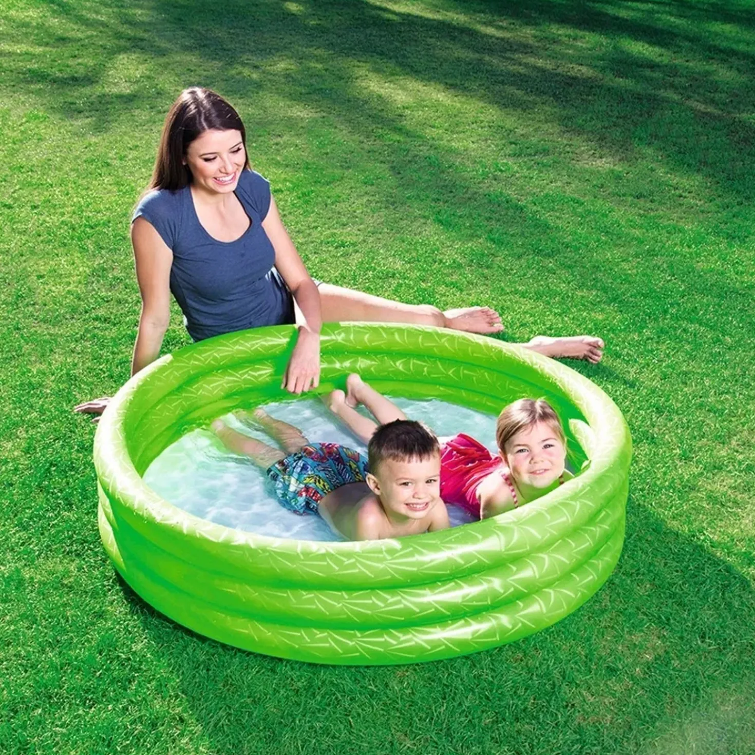 Piscina fuori terra gonfiabile Bestway Baby Ø 122x25 cm colori assortiti