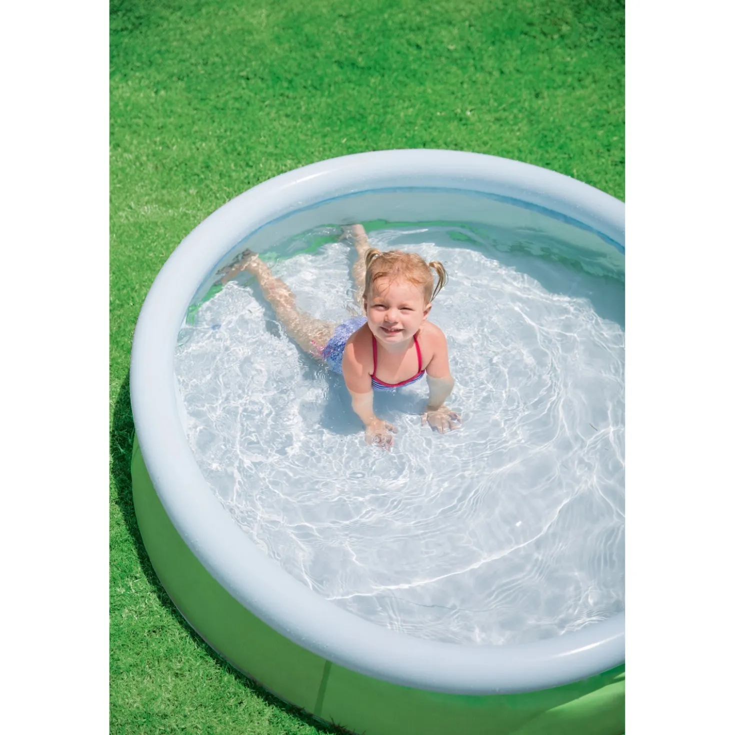 Piscina fuori terra gonfiabile in pvc Bestway Fast Set Ø 152x38 cm colori assort