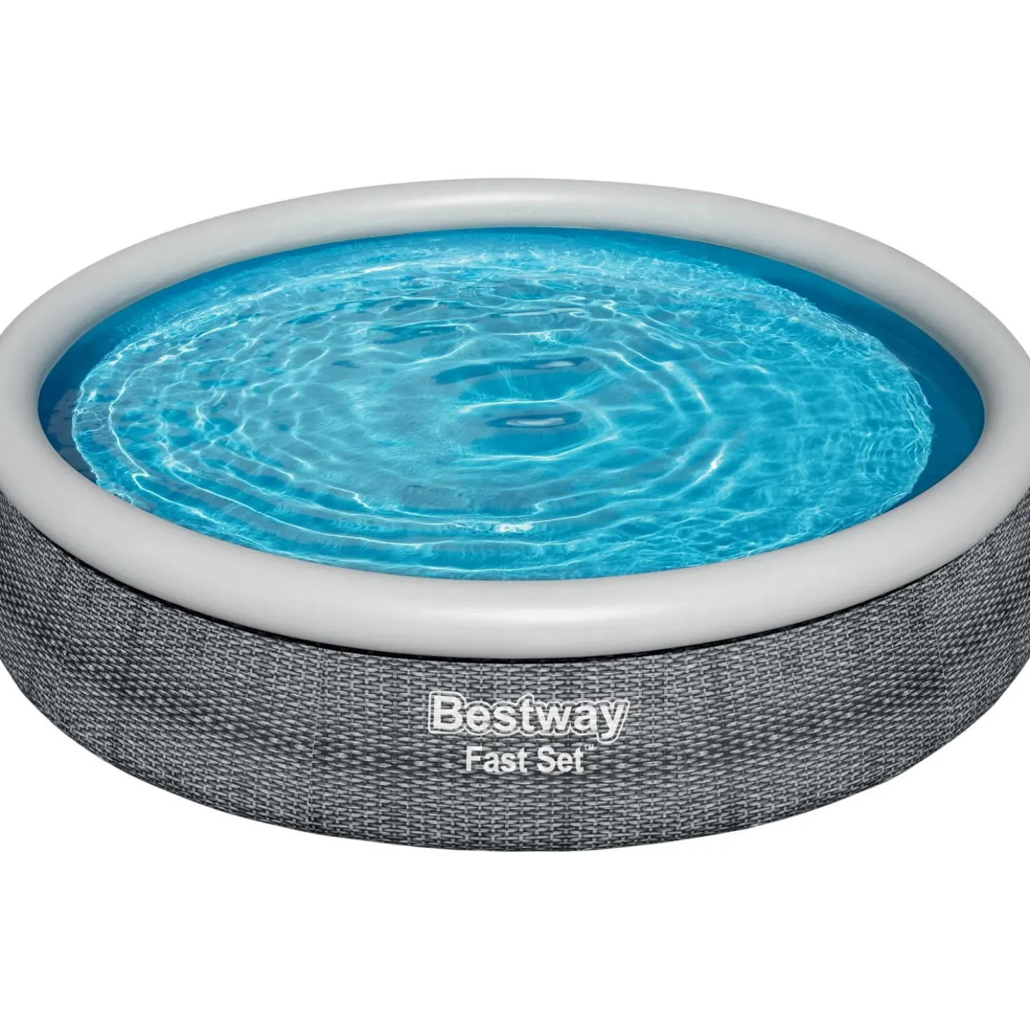 Piscina fuori terra gonfiabile in pvc Bestway Fast Set Ø 366 x H 76 cm