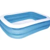 Piscina fuori terra gonfiabile Bestway Family a 2 anelli 211x132x46 cm
