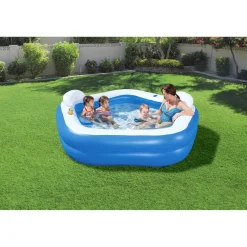 Piscina fuori terra gonfiabile Bestway Family Pentagono 213x206x69 cm