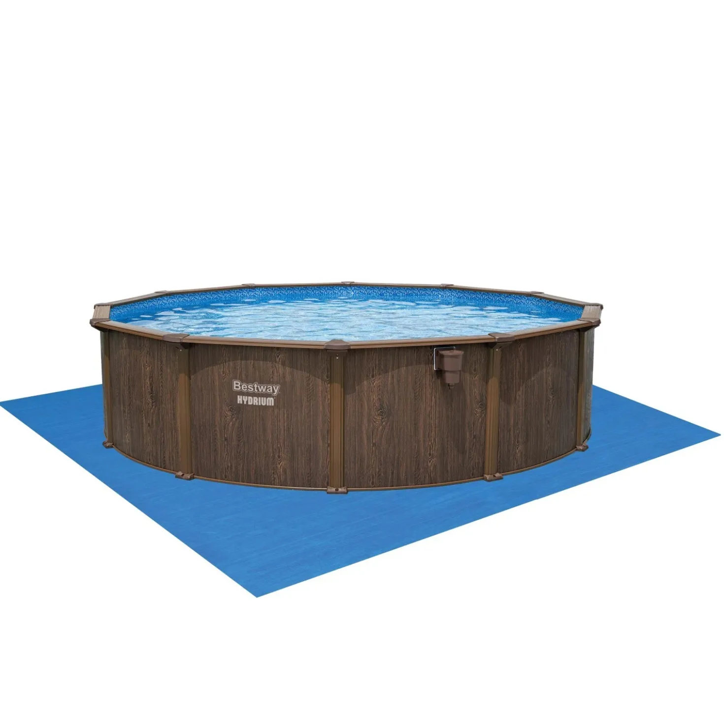 Piscina fuori terra tubolare in pvc/acciaio Bestway Hydrium 560x130 cm