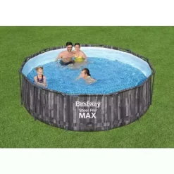 Piscina fuori terra tubolare in pvc/acciaio Bestway Steel Pro Max Ø 366x100 cm