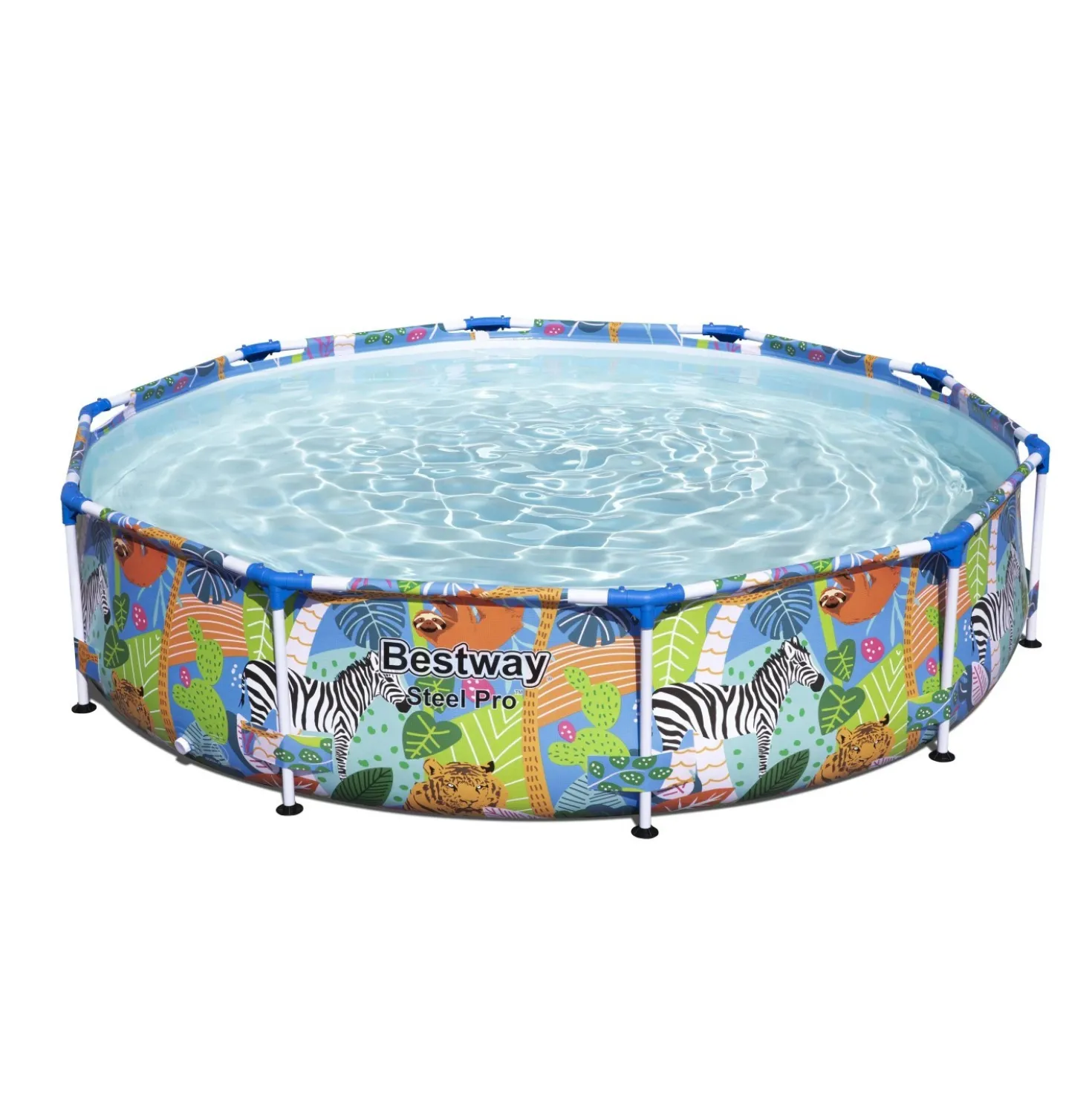 Piscina fuori terra tubolare in pvc/acciaio Bestway Steel Pro 3.05 m x 66 cm