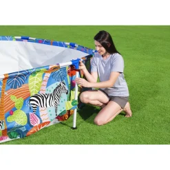 Piscina fuori terra tubolare in pvc/acciaio Bestway Steel Pro 3.05 m x 66 cm