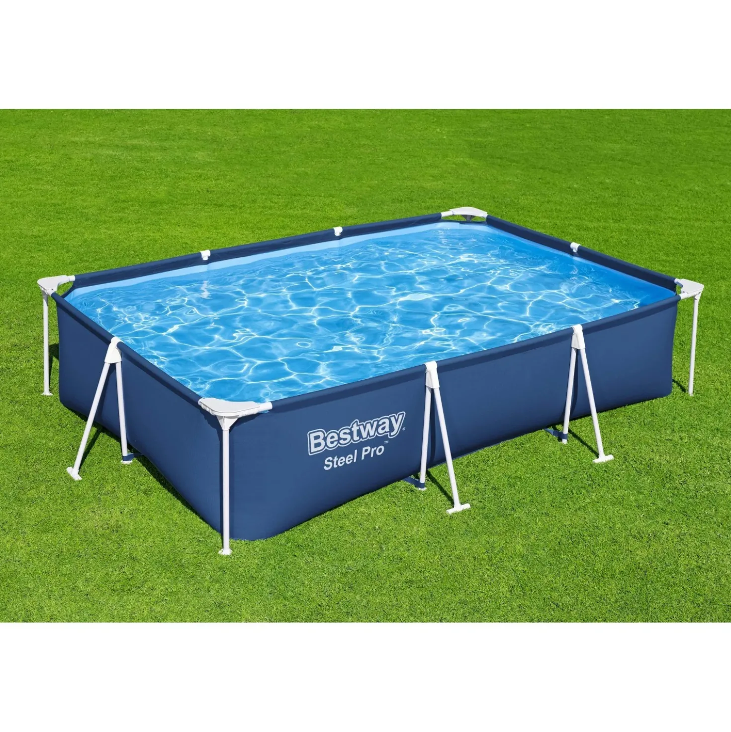 Piscina fuori terra tubolare in pvc/acciaio Bestway SteelPro Frame 300x201x66 cm