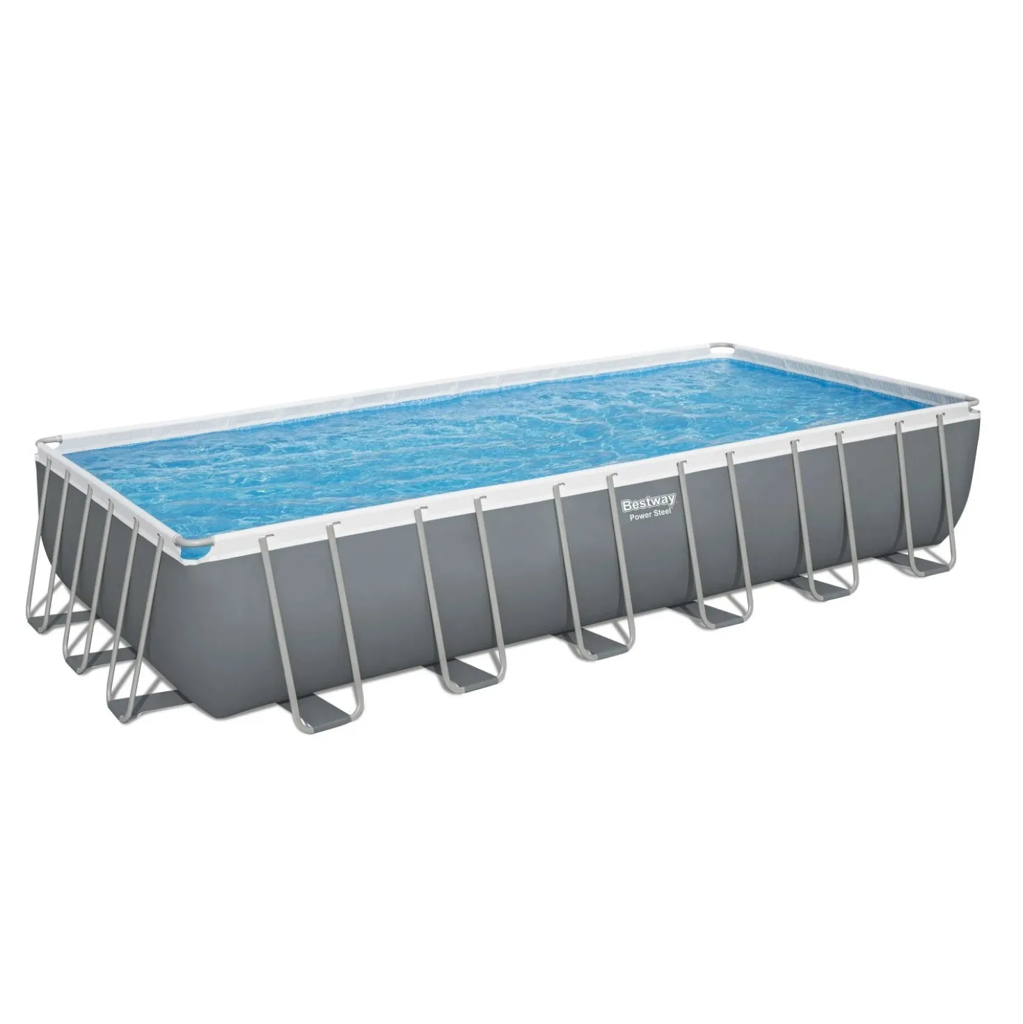 Piscina fuori terra tubolare in pvc/acciaio Bestway Pw SteelFrame 732x366x132 cm