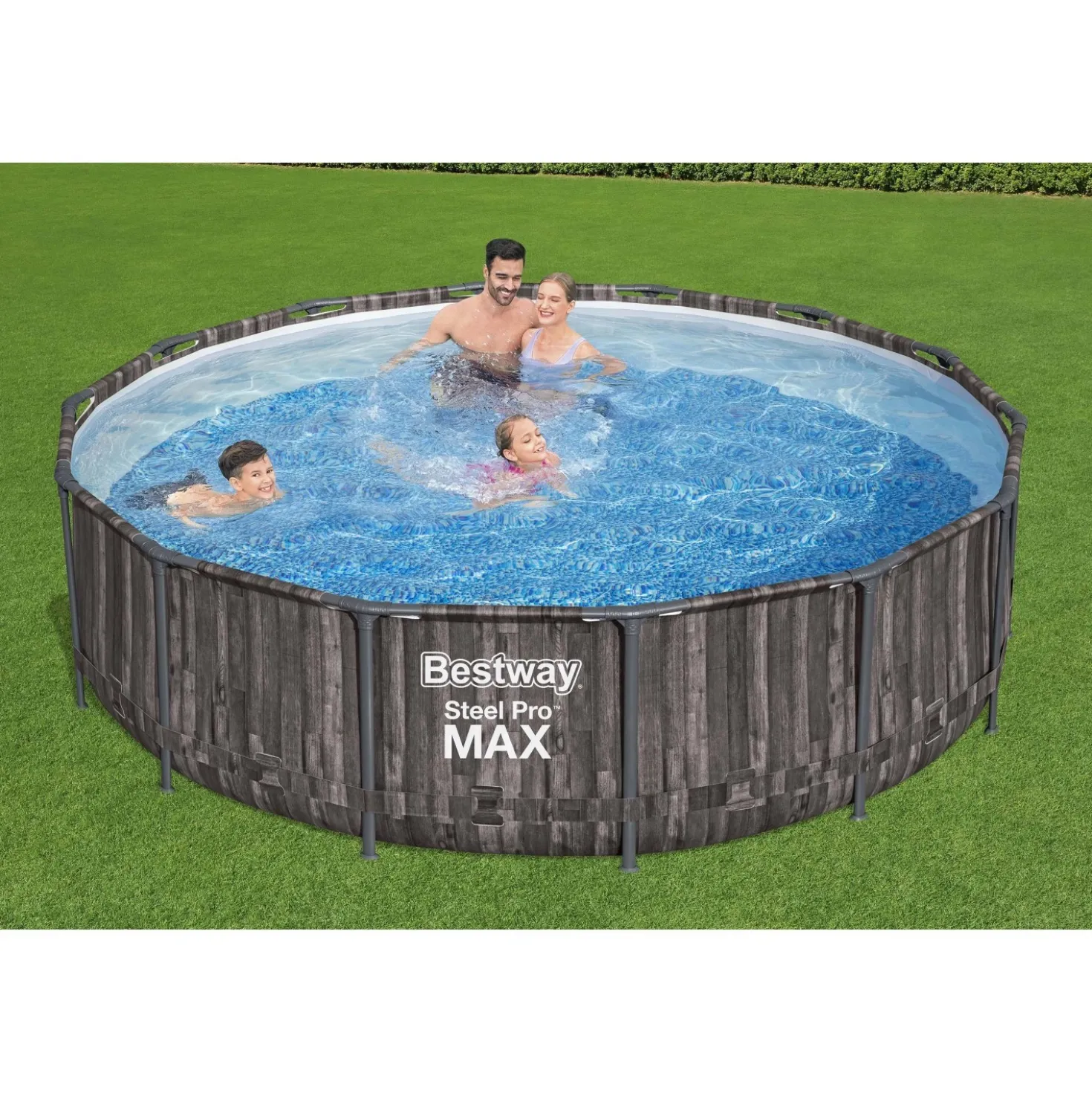 Piscina fuori terra tubolare in pvc/acciaio Bestway Steel Pro Max 427x107 cm
