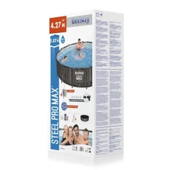 Piscina fuori terra tubolare in pvc/acciaio Bestway Steel Pro Max 427x107 cm