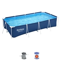 Piscina fuori terra tubolare in pvc/acciaio Bestway SteelPro Frame 400x211x81 cm