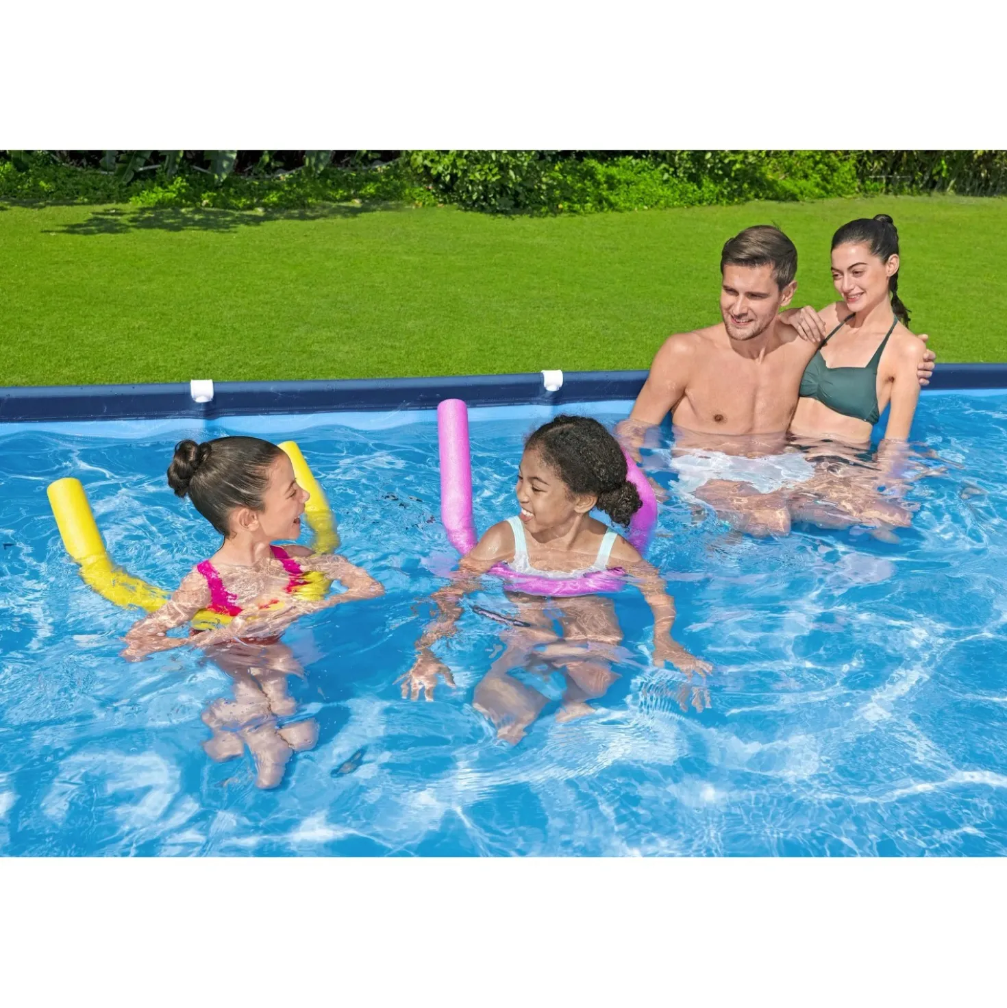 Piscina fuori terra tubolare in pvc/acciaio Bestway SteelPro Frame 400x211x81 cm