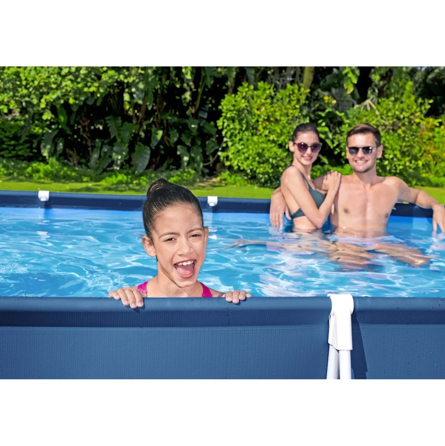 Piscina fuori terra tubolare in pvc/acciaio Bestway SteelPro Frame 400x211x81 cm