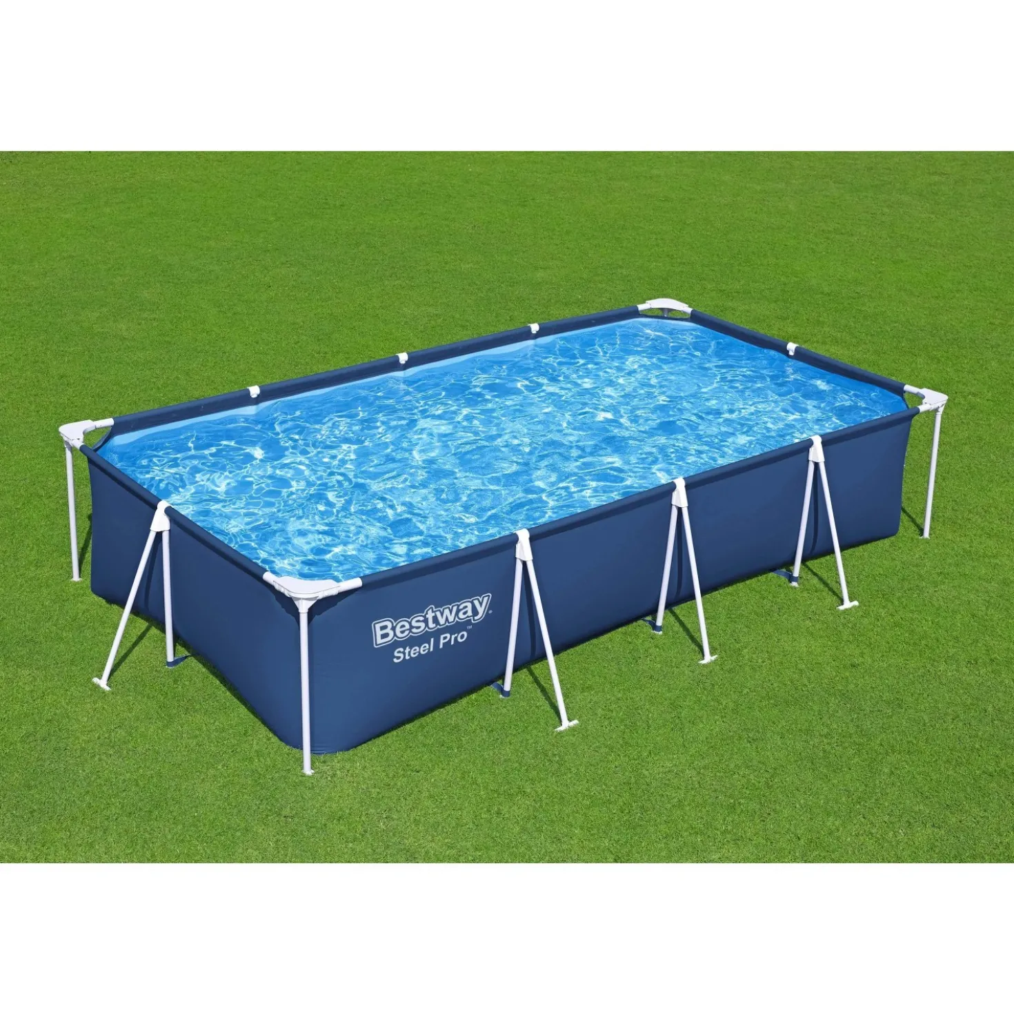 Piscina fuori terra tubolare in pvc/acciaio Bestway SteelPro Frame 400x211x81 cm