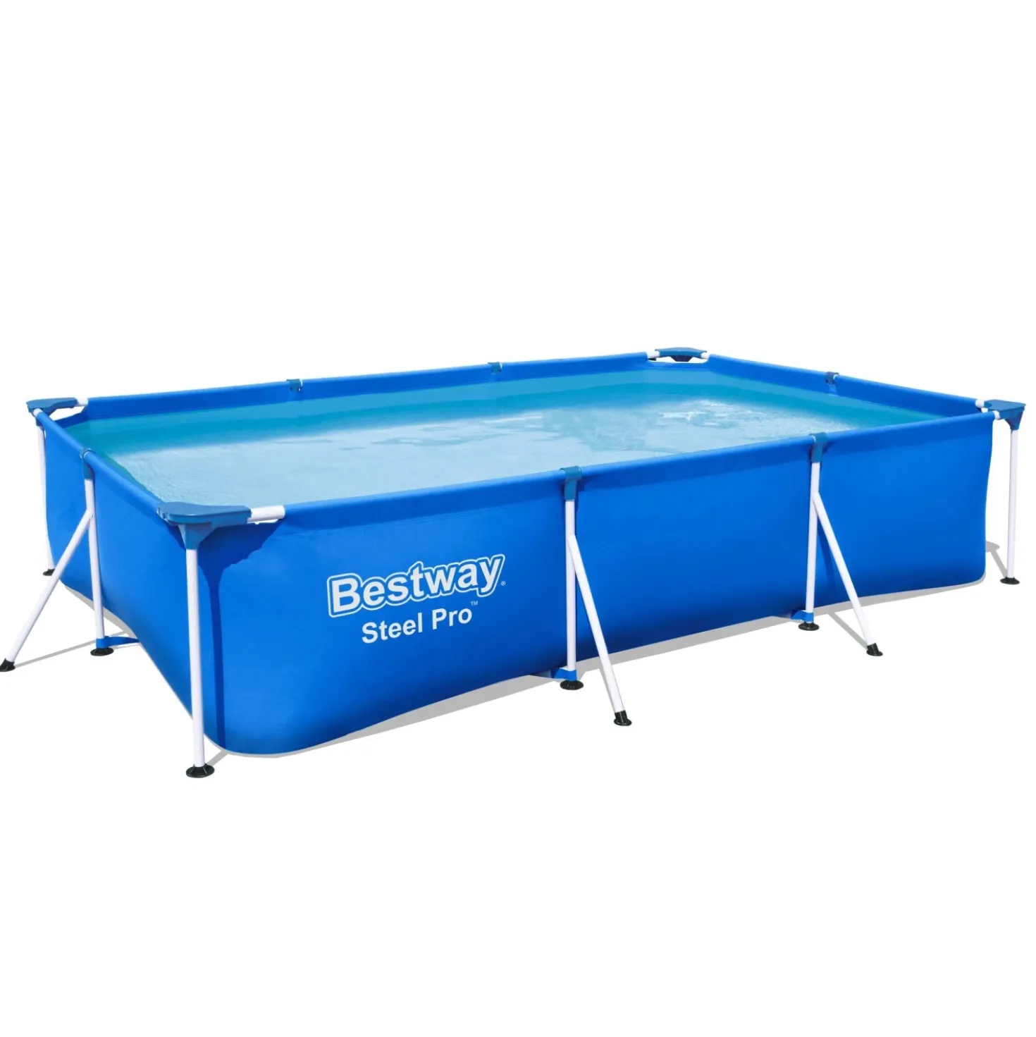 Piscina fuori terra tubolare Bestway Steel Pro Frame 300x201x66 cm
