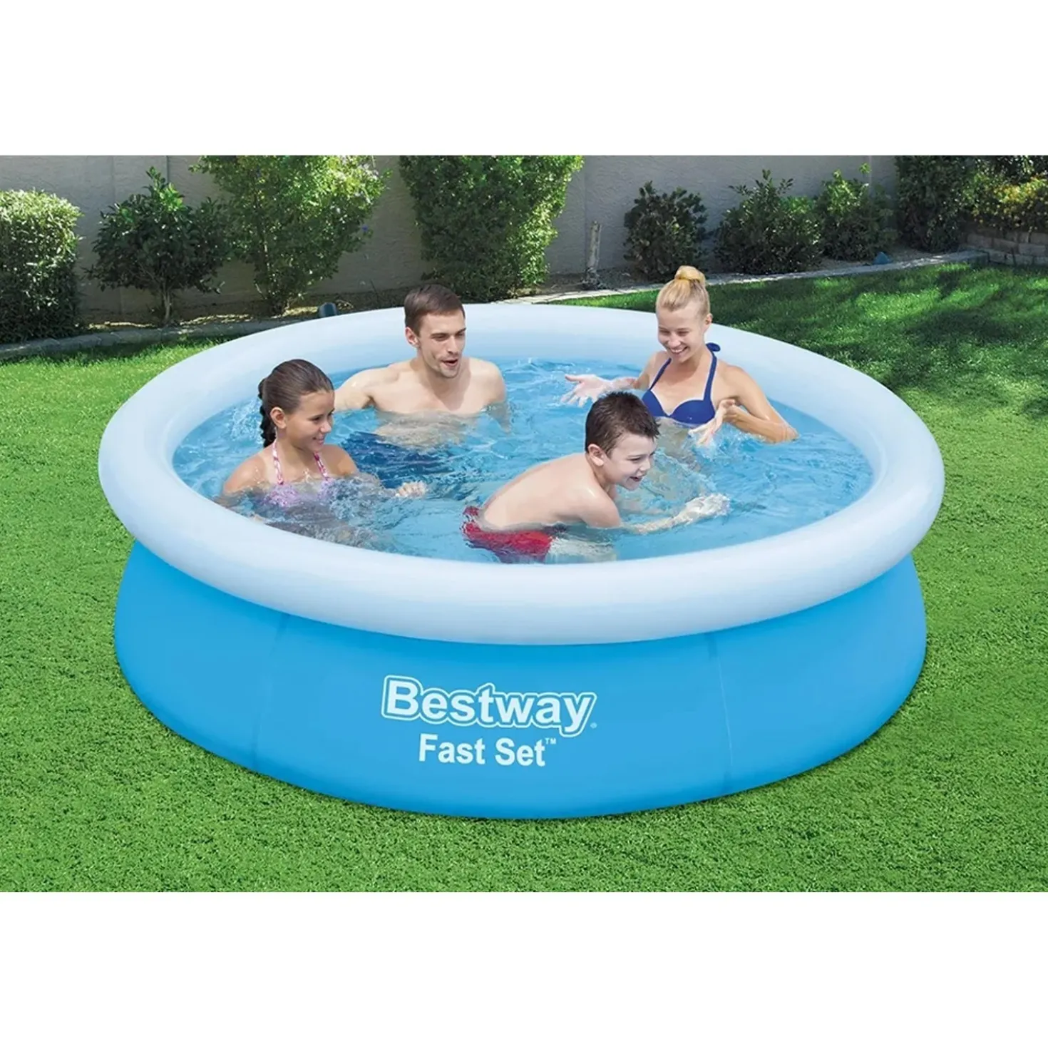 Piscina gonfiabile Bestway in pvc Fast Set Ø 183 cm x 51 cm